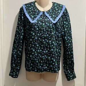 New Kitri x Jessie Bush Limited Ballon Puff Sleeve Romantic Cottage Cotton Top 8